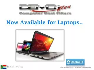 Now Available for Laptops..