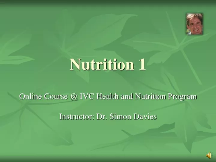 nutrition 1