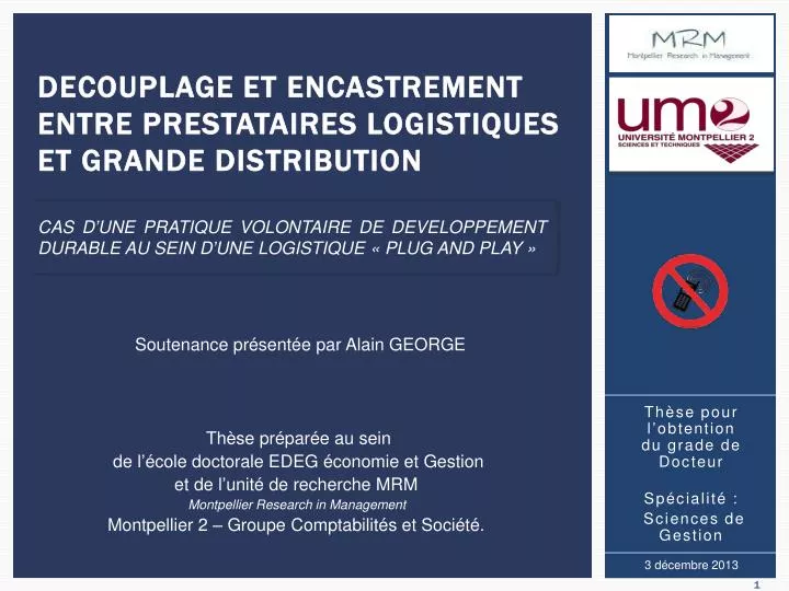 decouplage et encastrement entre prestataires logistiques et grande distribution