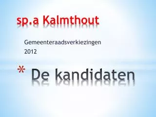 sp a kalmthout