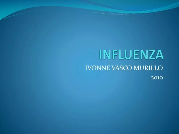 influenza