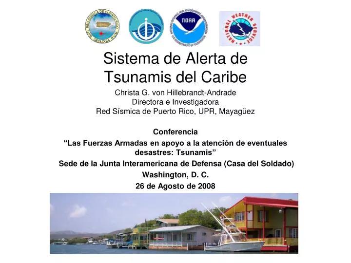sistema de alerta de tsunamis del caribe