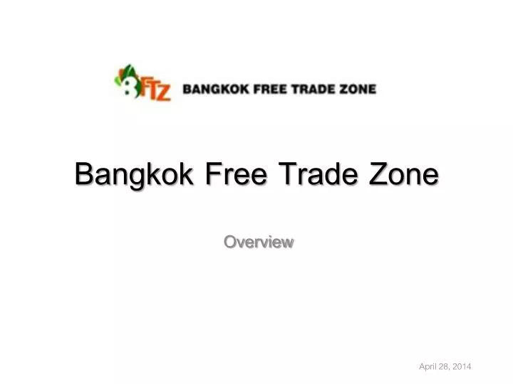 bangkok free trade zone