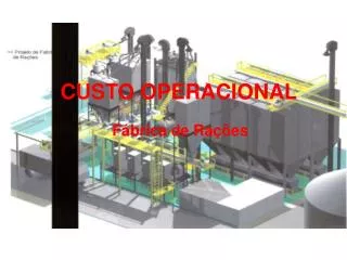 custo operacional