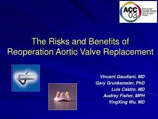 The Risks and Benefits of Reoperation Aortic Valve Replacement