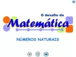 O desafio da - slide 1