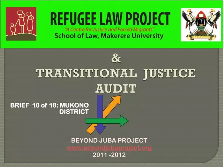 national reconciliation transitional justice audit