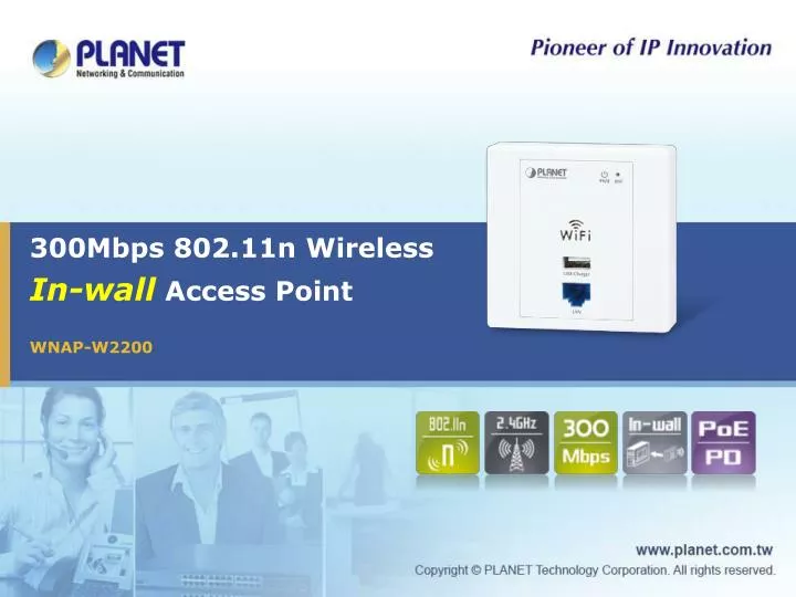 300mbps 802 11n wireless in wall access point