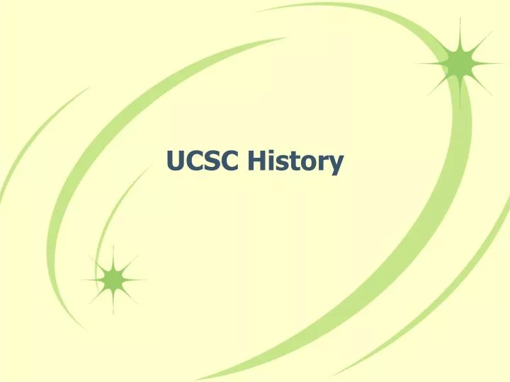 ucsc history