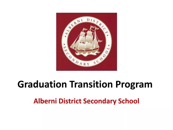 graduation transition p rogram