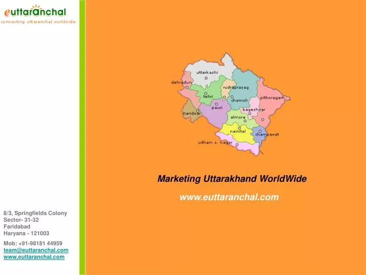 marketing uttarakhand worldwide