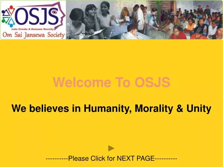 welcome to osjs we believes in humanity morality unity please click for next page