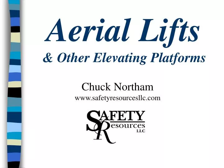 aerial lifts other elevating platforms