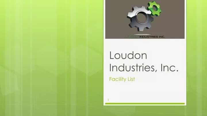 loudon industries inc