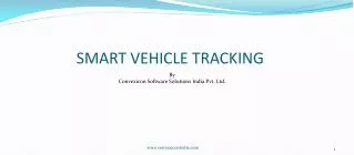 SMART VEHICLE TRACKING