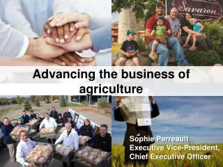 Advancing the business of agriculture