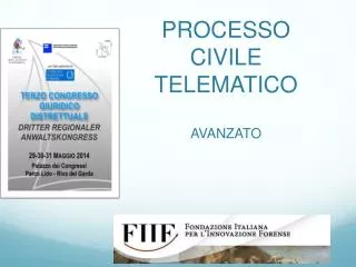 processo civile telematico avanzato