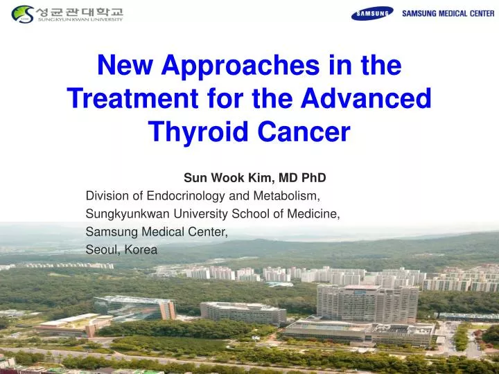 new approaches in the treatment for the advanced thyroid cancer