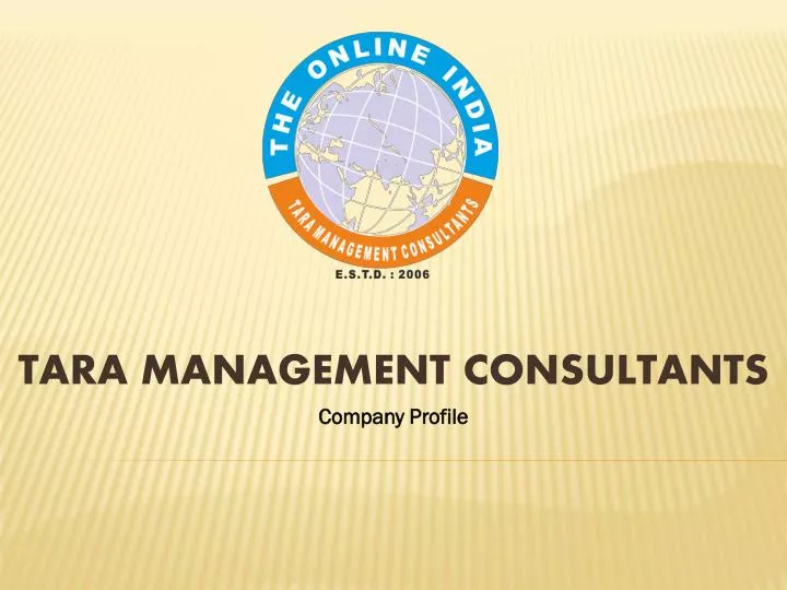 tara management consultants company profile