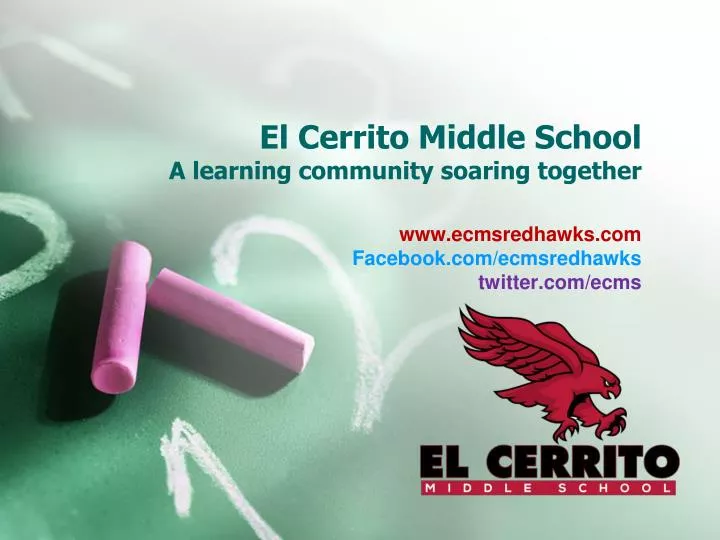 el cerrito middle school a learning community soaring together
