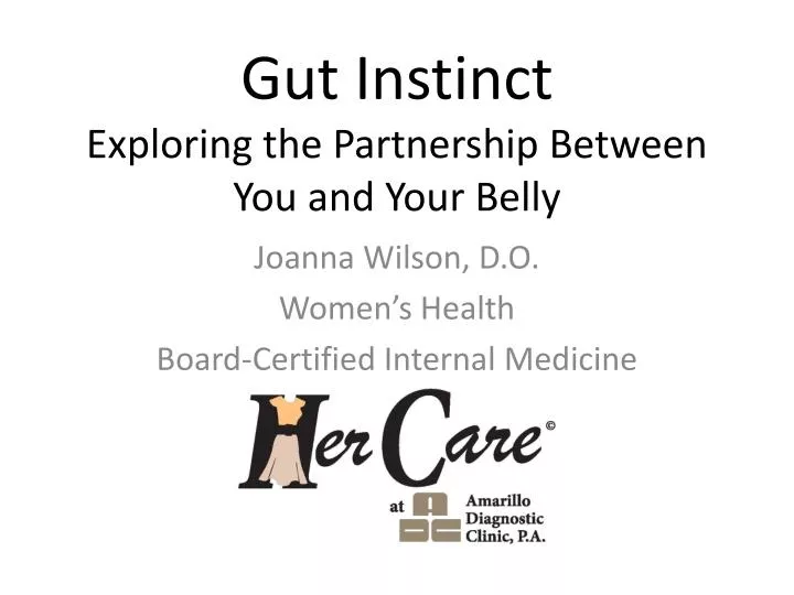 gut instinct exploring the partnership between you and your belly