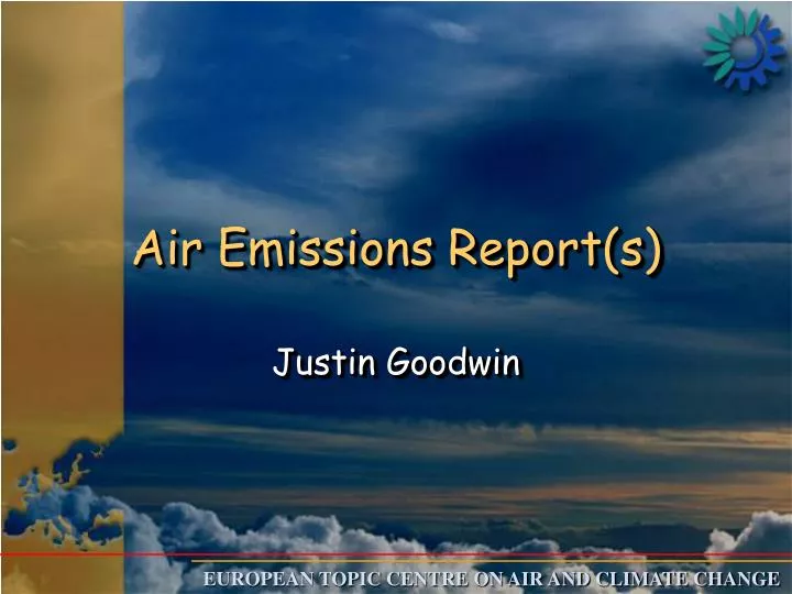 air emissions report s