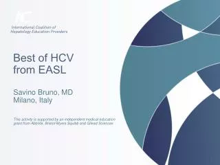 Best of HCV from EASL