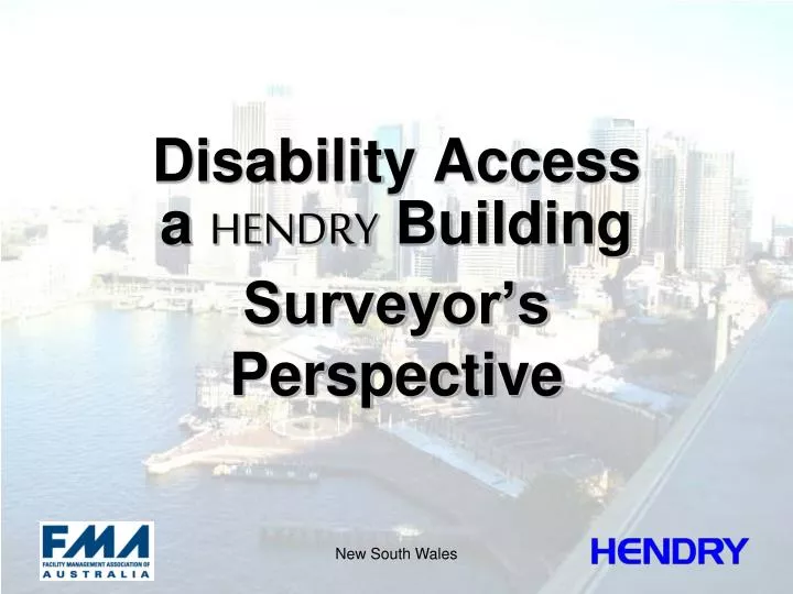 disability access a hendry building surveyor s perspective