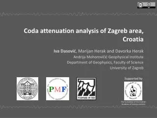 Coda attenuation analysis of Zagreb area, Croatia
