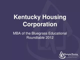 Kentucky Housing Corporation