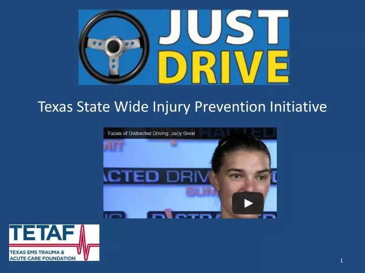 texas state wide injury prevention initiative