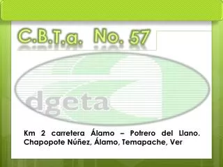 c b t a no 57