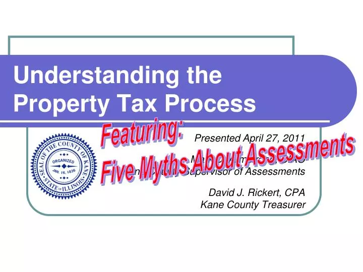 understanding the property tax process