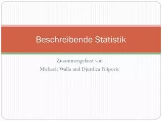 beschreibende statistik
