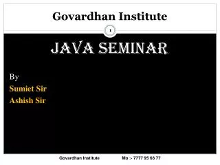 Govardhan Institute