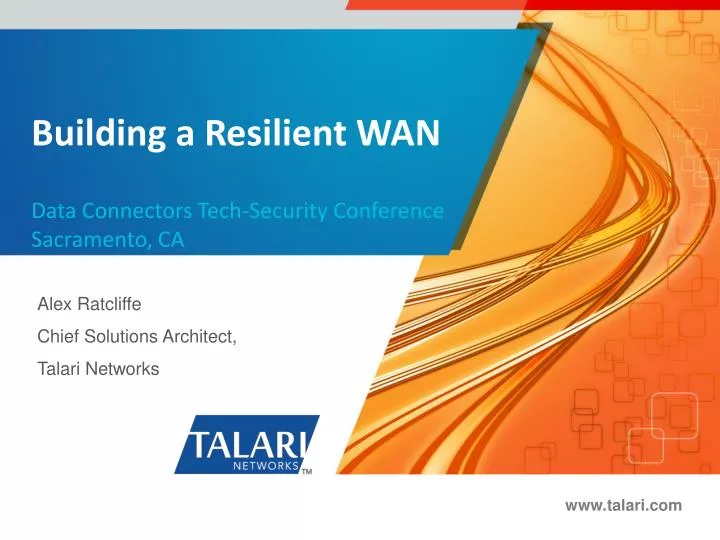 building a resilient wan