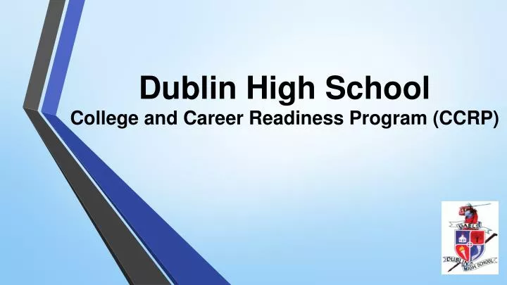 dublin high school college and career readiness program ccrp