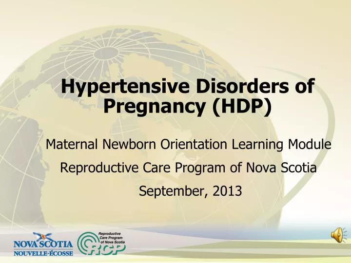 hypertensive disorders of pregnancy hdp