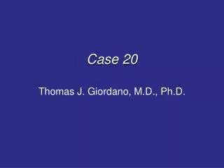 Case 20