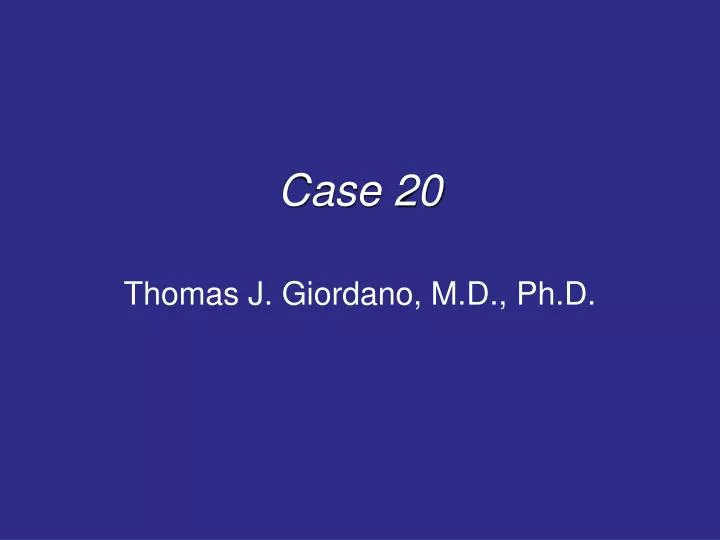 case 20