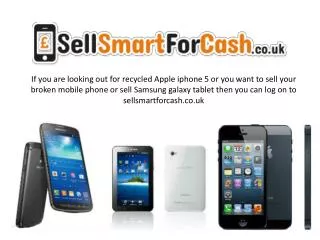 Sell broken mobile phone