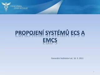 propojen syst m ecs a emcs