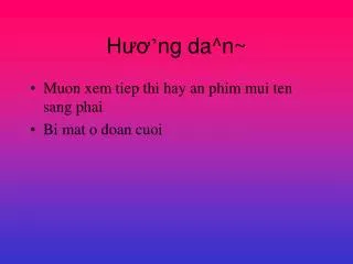h ng da n