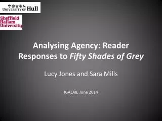 Analysing Agency: Reader Responses to Fifty Shades of Grey