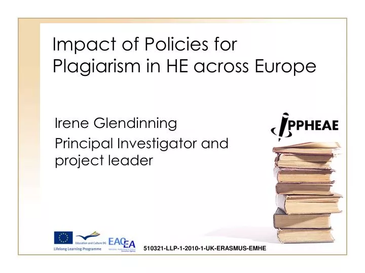 impact of policies for plagiarism in he across europe