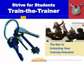 Strive for Students Train-the-Trainer
