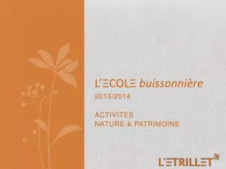 l col buissonni re