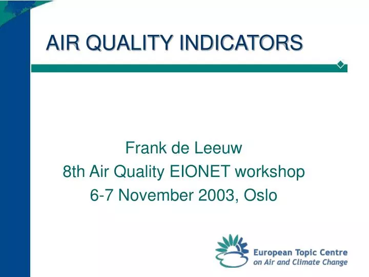 air quality indicators