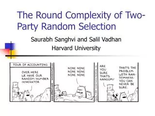 The Round Complexity of Two-Party Random Selection
