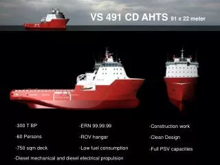 VS 491 CD AHTS 91 x 22 meter